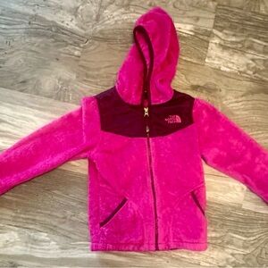 The North Face Girls' Pink Fleece Jacket